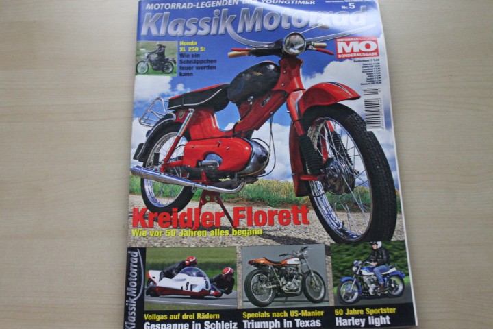Deckblatt MO Klassik Motorrad (05/2007)